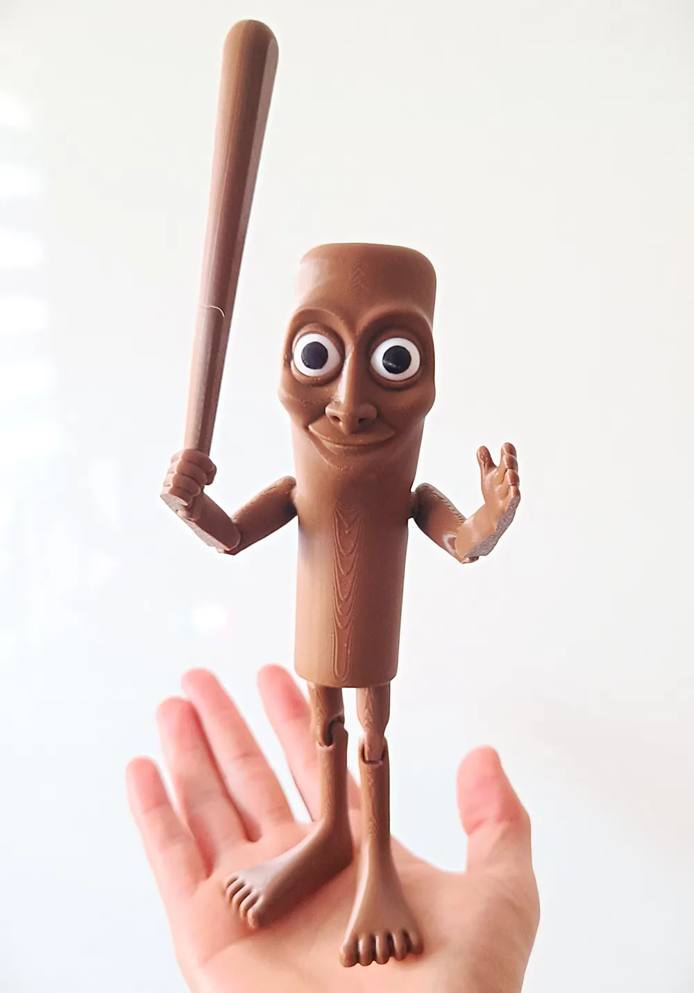 Tung Tung Tung Sahur Articulated Figure