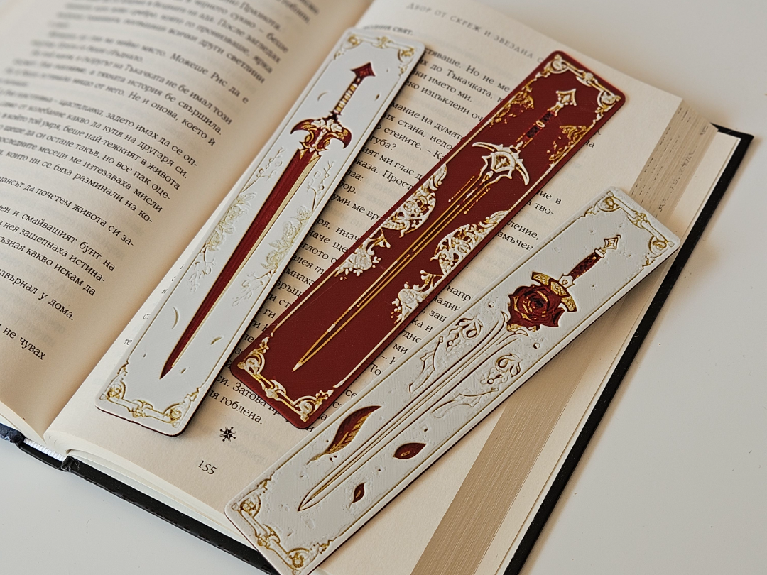 Blades Bookmark Set